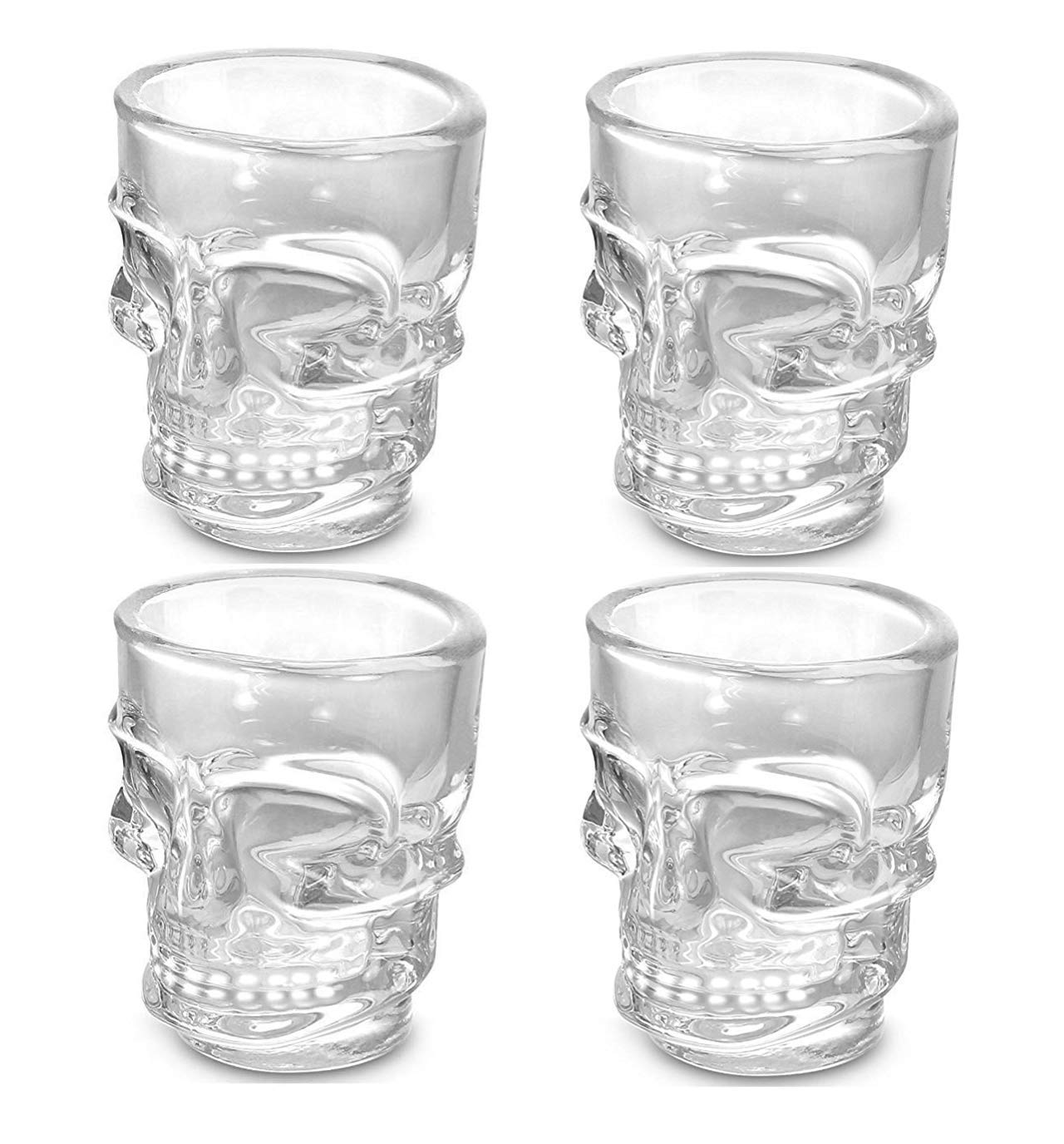 CONNECTWIDE Kull Shot has a Magical Power, Set of 4, Transparent