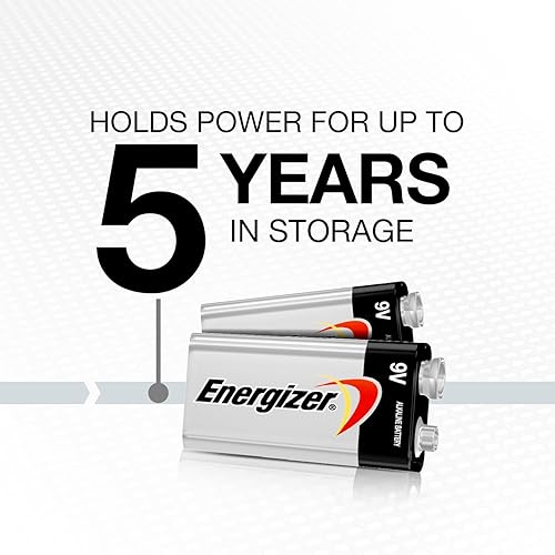 Miniatura 7 de Energizer Max Alcalino 9 voltios, 4 unidades