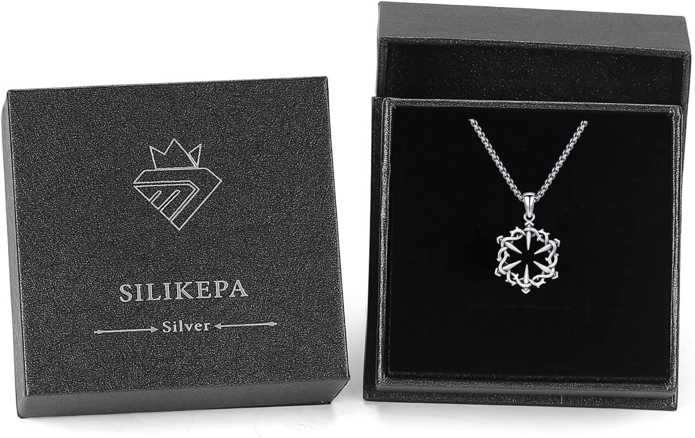 Christian Necklace 925 Sterling Silver Religious Faith Pendant Necklace Christian Jewelry Gift for Men And Women