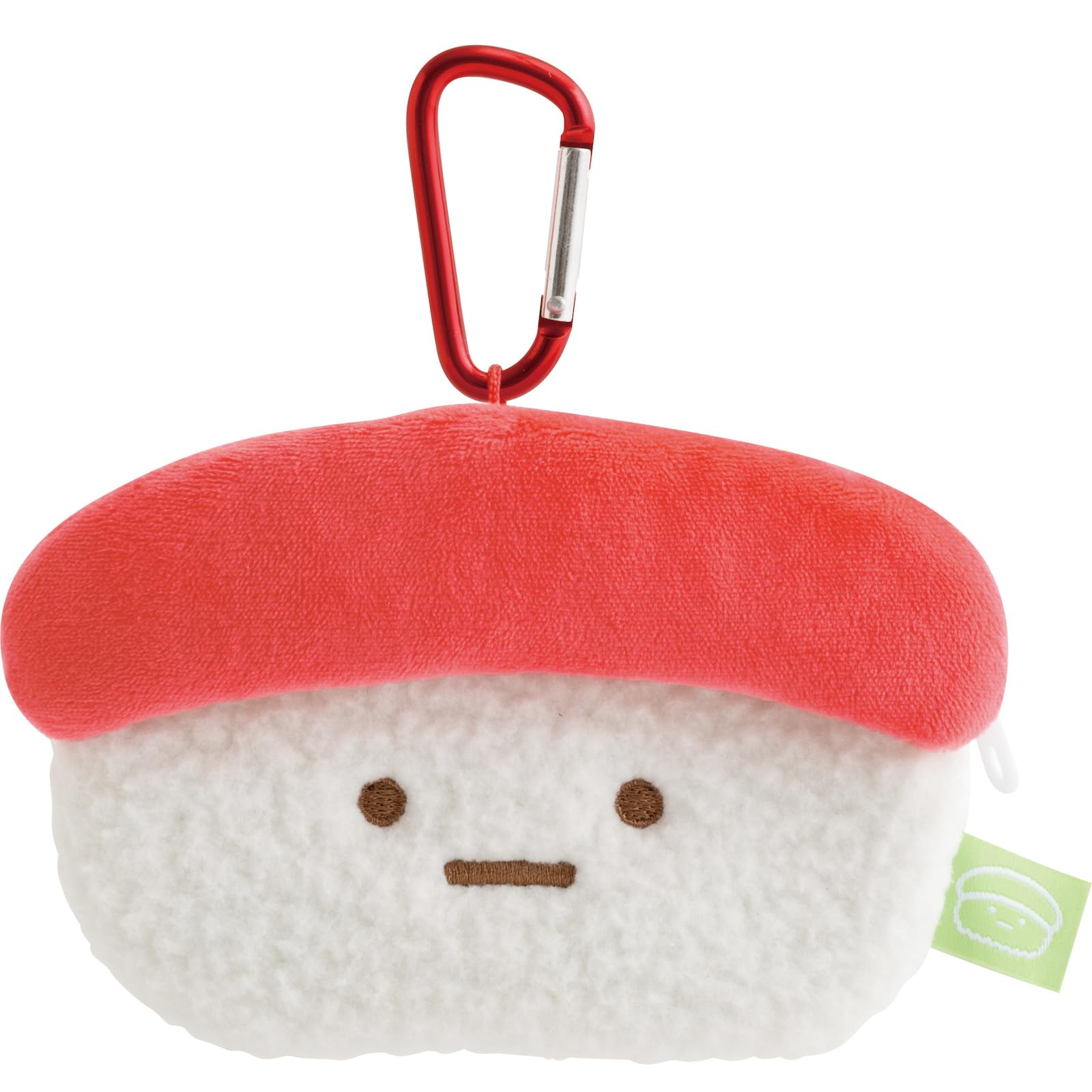 San-X Sumikko Gurashi Sushi Plush Pouch CA76902, Approx. H 3.1 inches (80 mm) x W 5.1 inches (130 mm) x D 0.8 inches (20 mm) : Food, Beverages & Alcohol