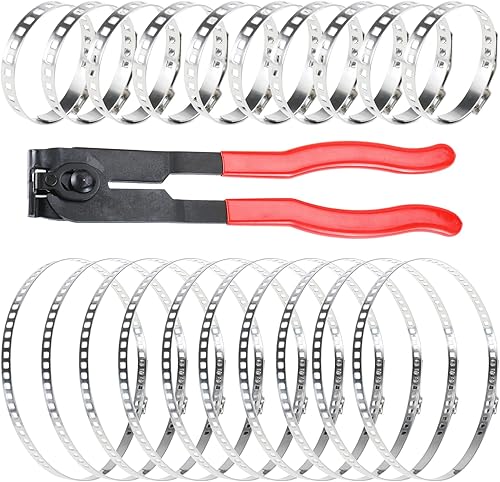 Alicates de abrazadera para maletero de junta CV, kit de herramientas de banda de automóvil, herramientas de bandas de juntas CV, con abrazaderas de