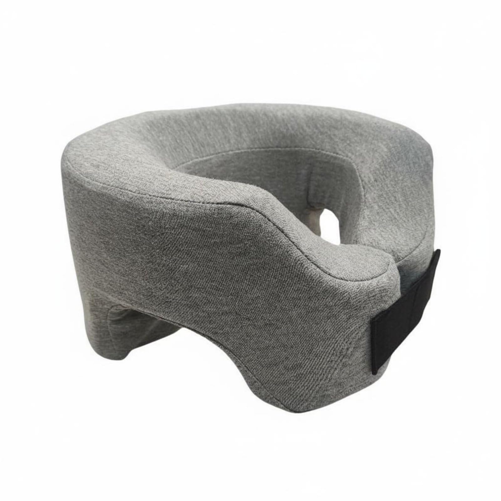 CLOVRIX® Skin-Friendly Textile Desk Rest Pillow Air Circulation Design Face Down Sleeping Washable Cover Support Cushion Adjustable Strap for Students, Office Workers, Travelers, Napping,-image-36