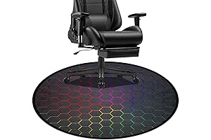 Gamer Chair Mat for Smooth Office Carpet Flooring - Non-Slip Desk Chair...
