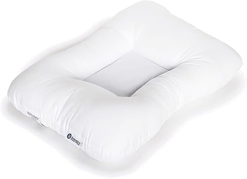 BodyMed Almohada de apoyo cervical, relleno suave, 24 x 16 pulgadas, almohada ortopédica para molestias en el cuello, soporte de alineación espinal