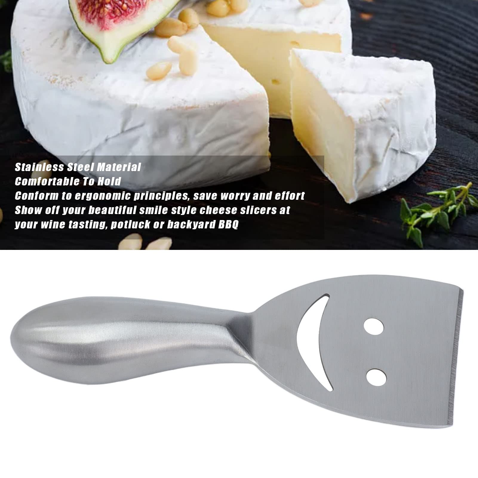 Gsycle 4Pcs Cheese Slicer, Cheese Cutter Cheese Plane Cheese Slicers Cheese Shaver Heavy Duty Cheese Peeler for Kitchen