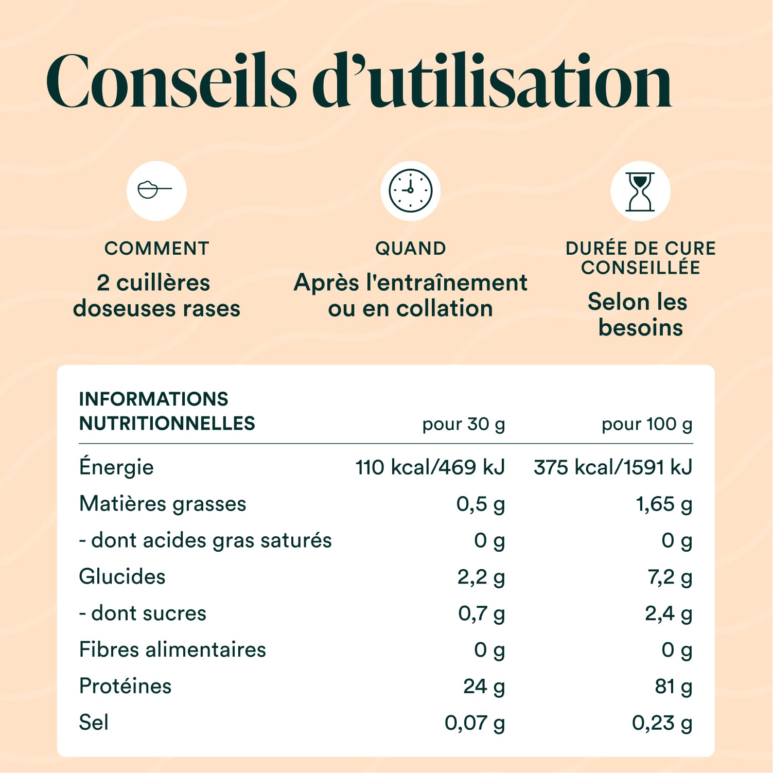 NOVOMA Whey Isolate Native, Protéine Pure Non Dénaturée, 24g de Protéines par Portion, Saveur Vanille, Musculation, 30 Portions, Sachet 900g, Fabriqué en France