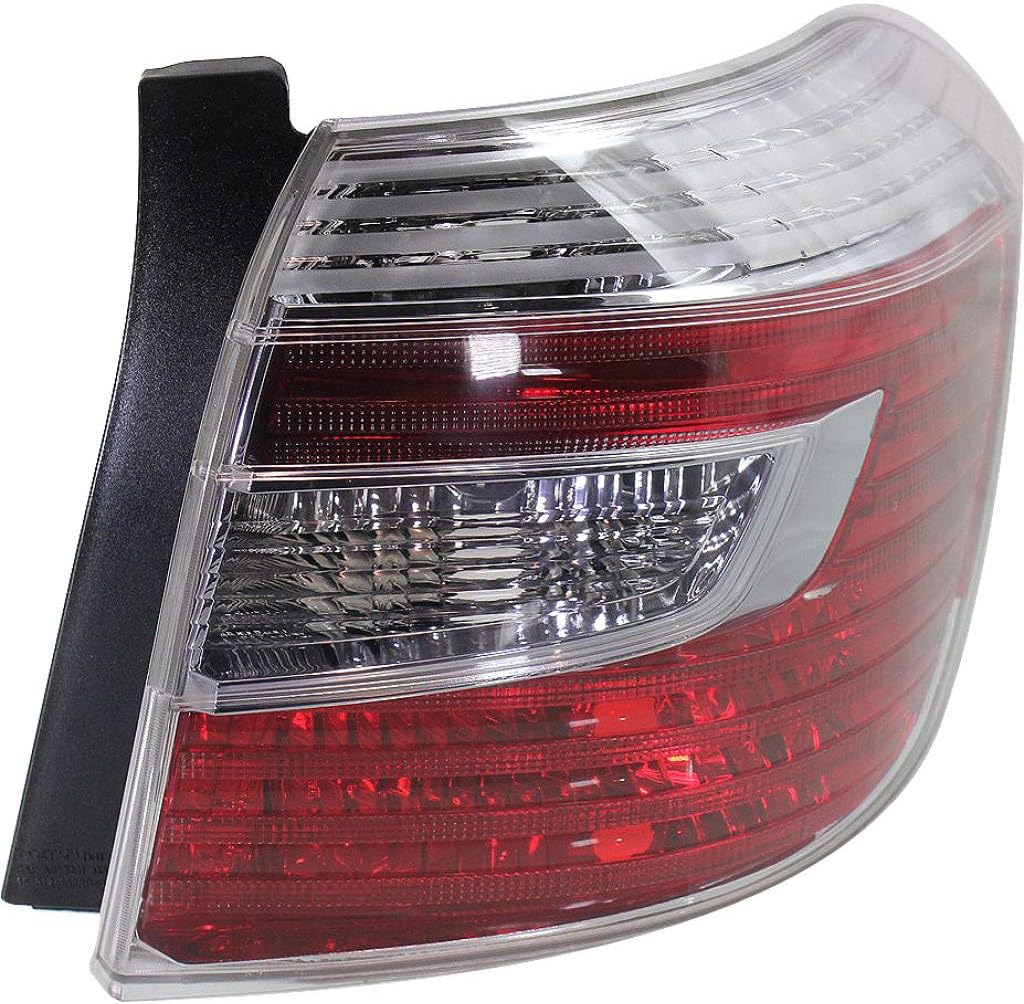 For Toyota Highlander Tail Light Unit 2008 2009 2010 Passenger Side | Hybrid | For TO2819139 | 81551-48200