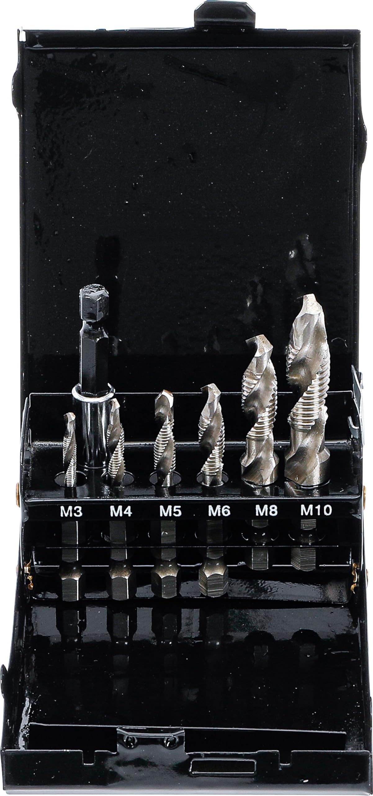 Jeu de mèches et tarauds HSS-G pour réparer un pas de vis foiré BGS 1926