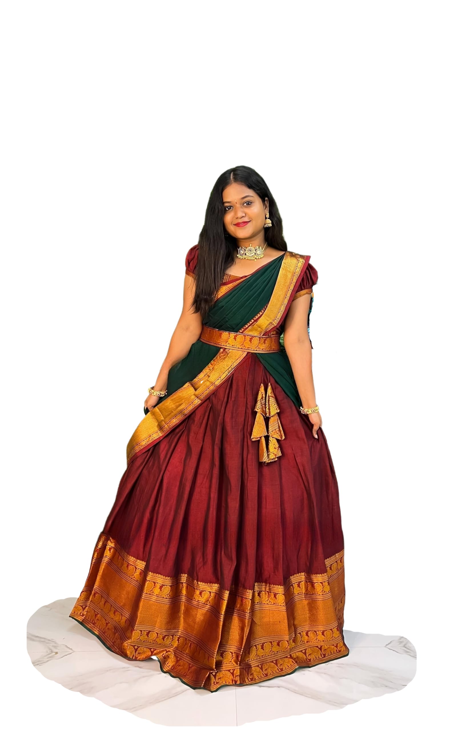 SWAMI STUDIOpattu lehenga choli for women south indian