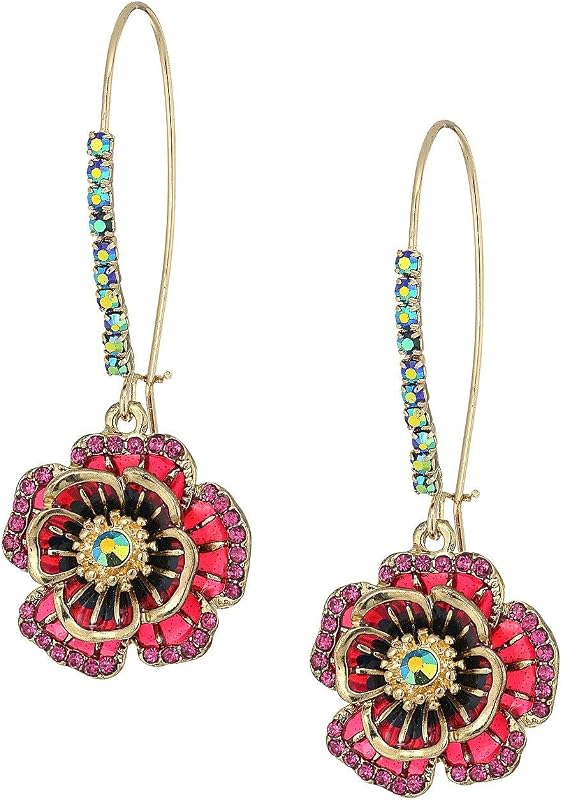 Rose Dangle Earring Color