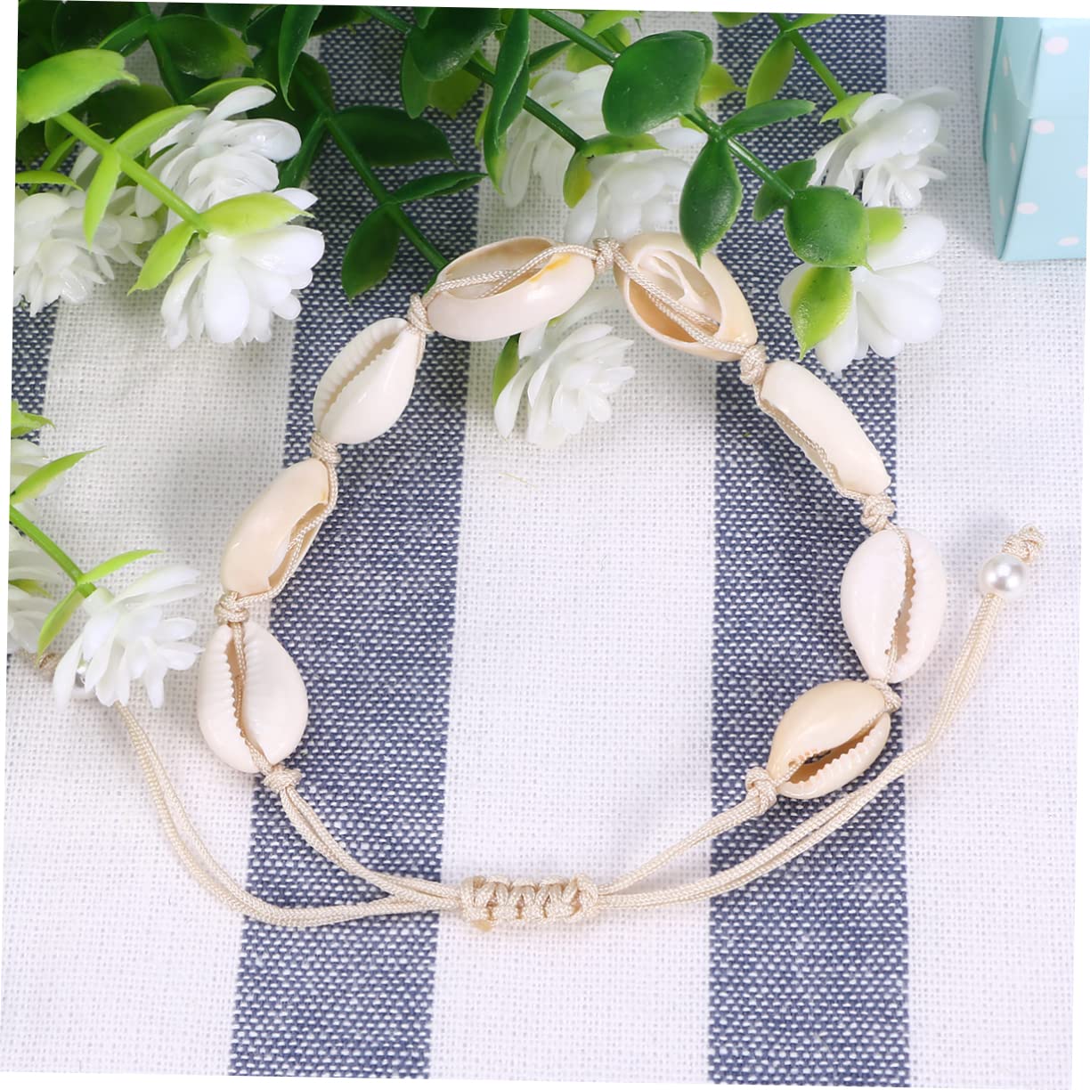 Accesorios para niñas, 2 uds., tobillera de aleación, pulsera, collares con dijes, collar de perlas, regalo de cumpleaños Hawaii Miss Twine