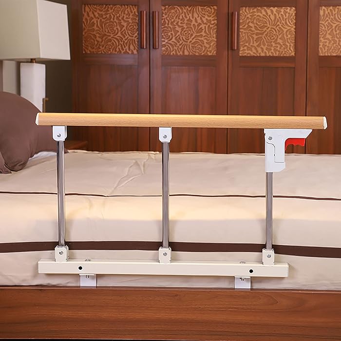 Buy Safety Bed Rail, Foldable Safety Bed Guard Rail for Elderly, Adults