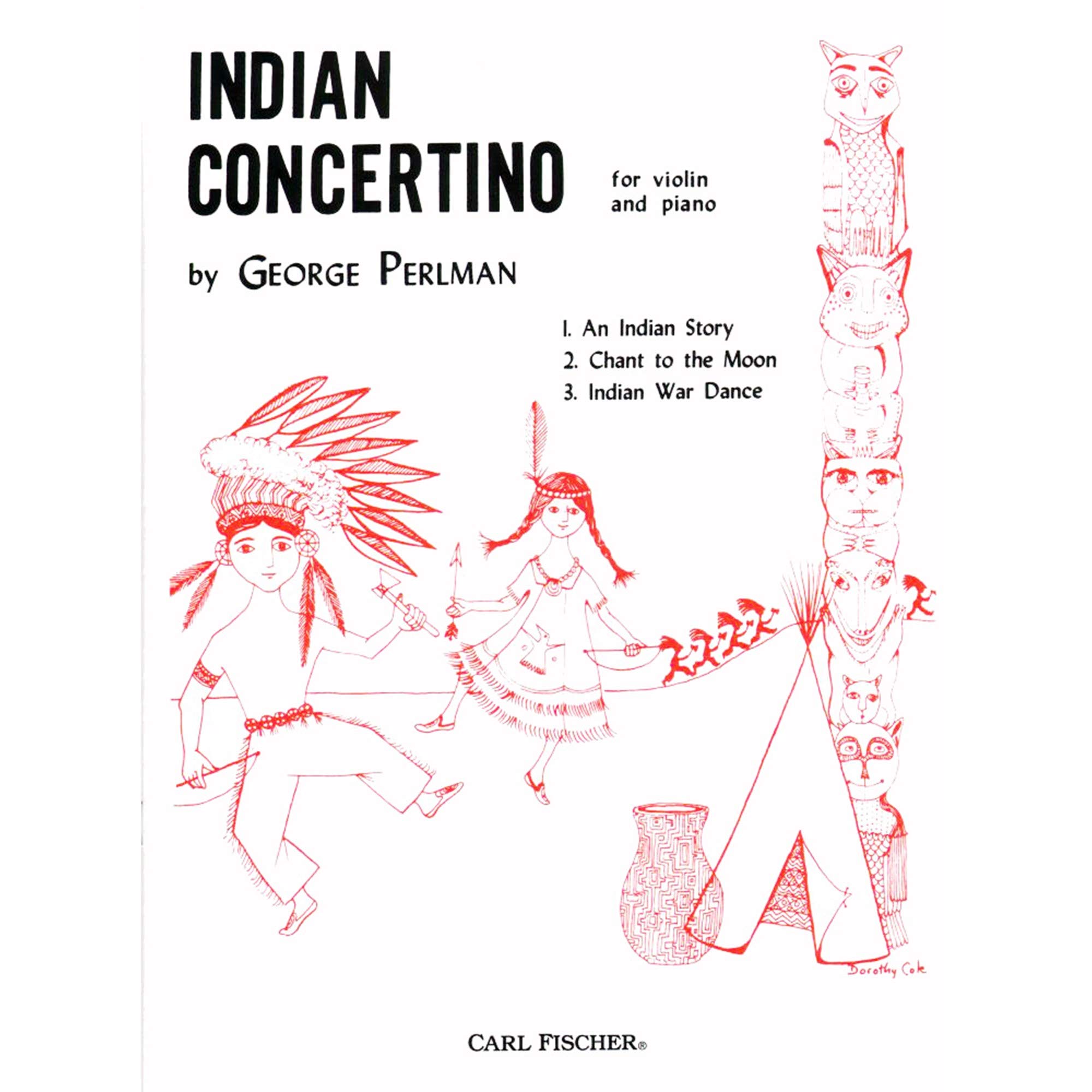 Perlman: Indian Concertino (Book Only)
