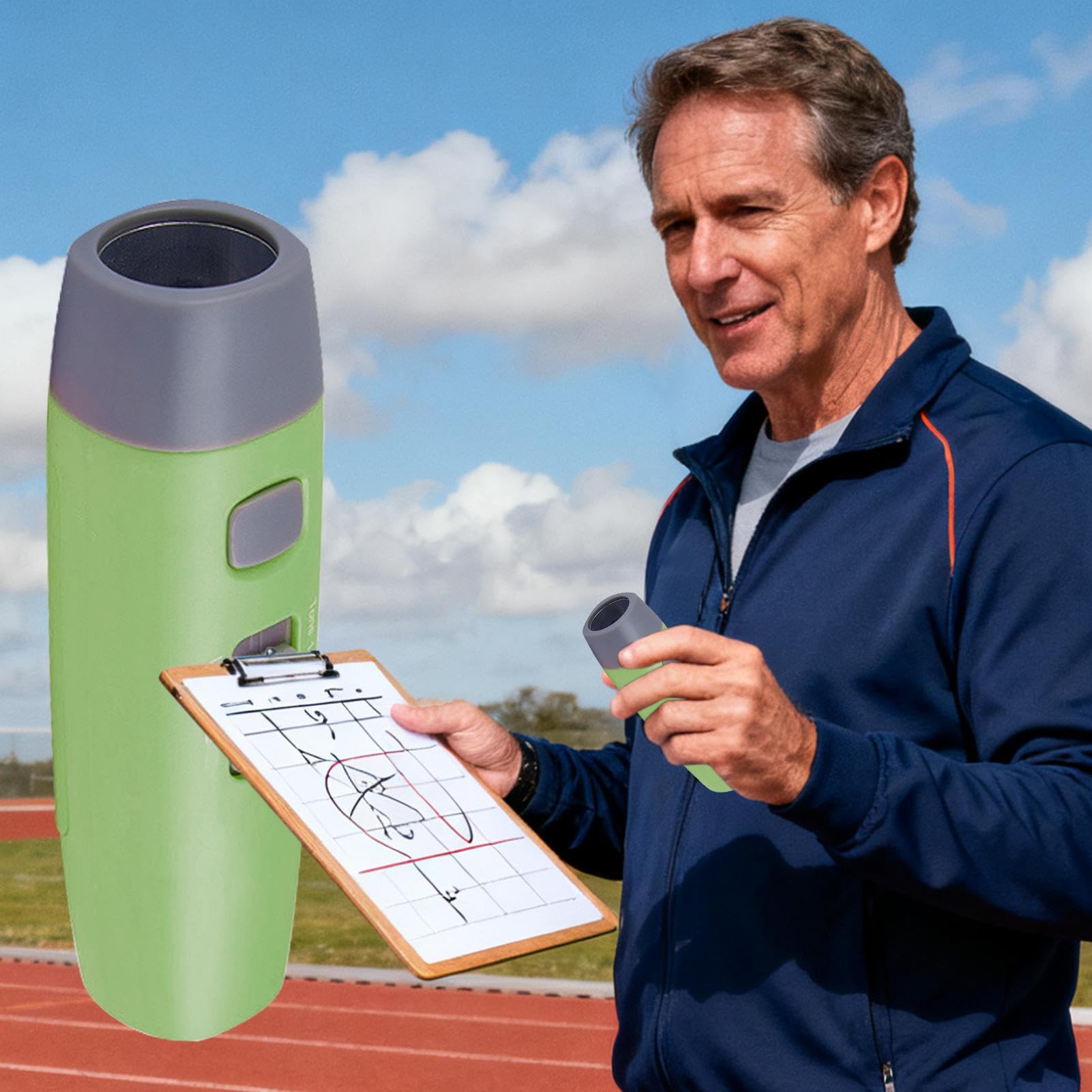 Sifflet électrique pour professeur, à piles, 3 tons, avec cordon tour de cou, pour les événements, classe PE, camping, randonnée, survie, sauveteur, arbitre, basket-ball
