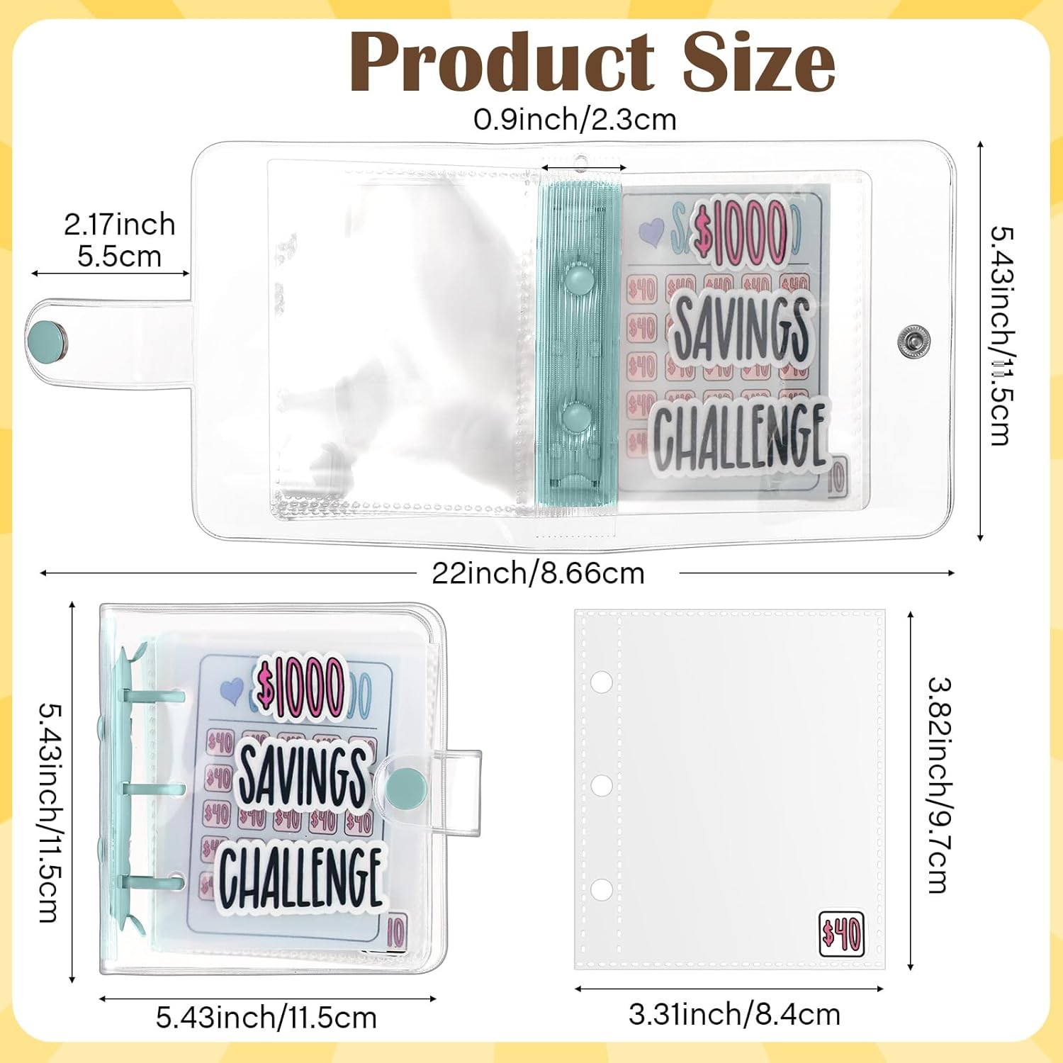 Unlock Savings Success: Review of the Jetec 1000 Money Saving Challenge Kit!