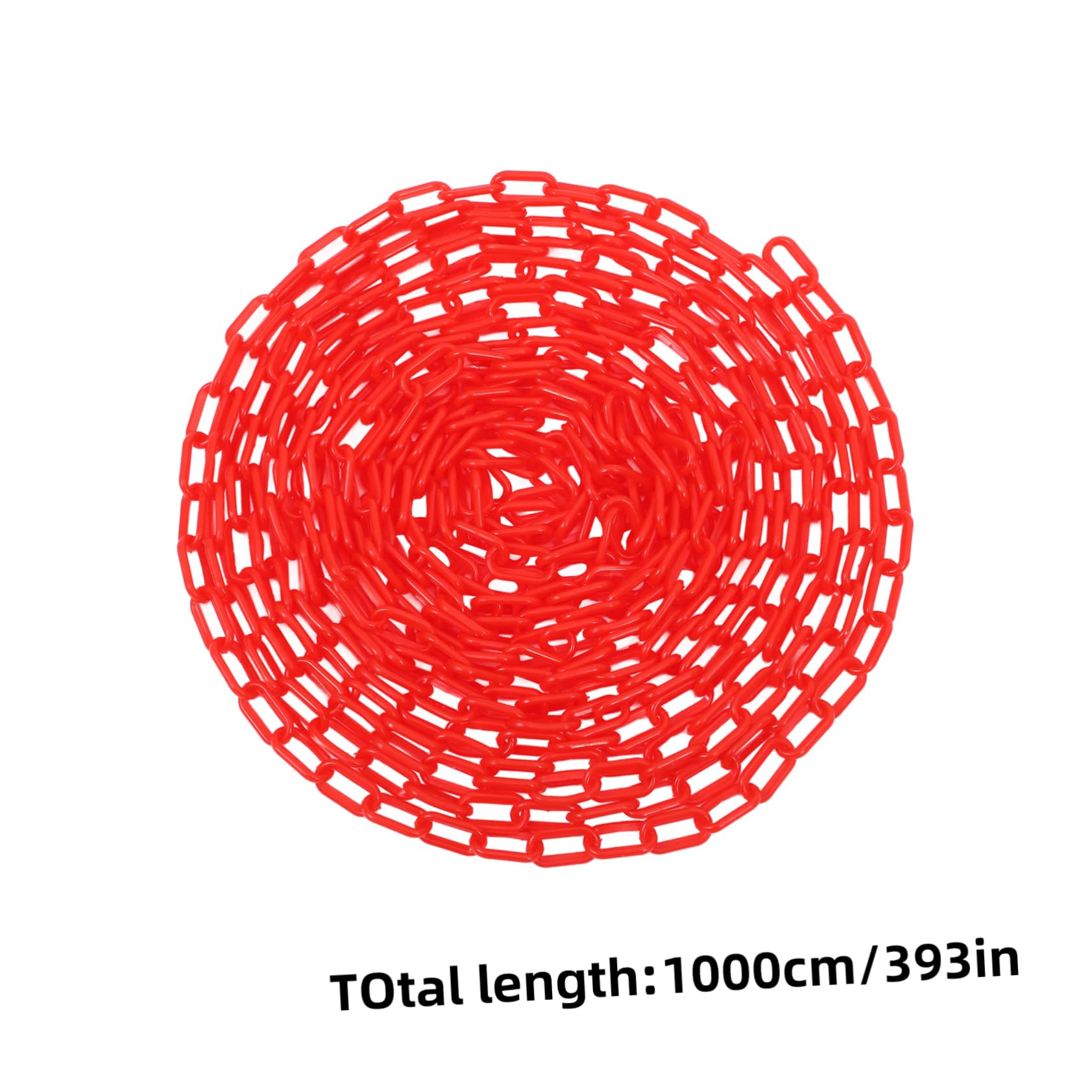 STOBAZA Plastic Chain Barrier Driveway Safety Post for Construction Chain Barricade