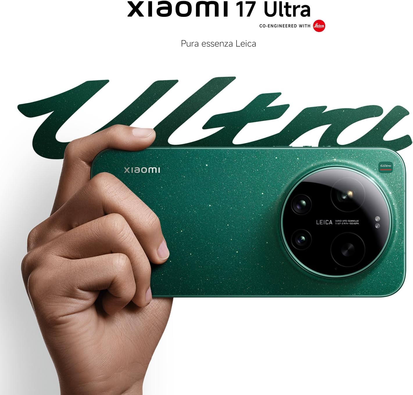 Detail of the Leica 200MP telephoto lens on Xiaomi 17 Ultra