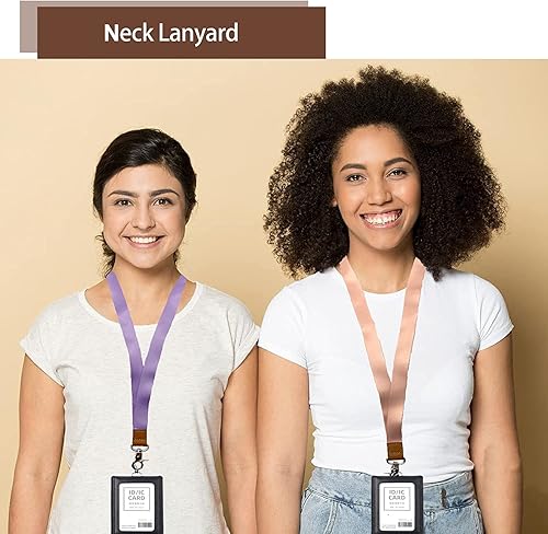 Miniatura 6 de Cordón para el cuello para llaves, pulsera con llavero, soporte para tarjetas de identificación, regalo para profesores, mujeres, hombres