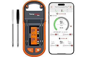 ThermoPro TempSpike Plus 600ft Wireless Meat Thermometer – Your Culinary Companion