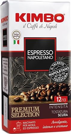 Caffe Kimbo Espresso Napoletano Ground - 8.8 oz vacuum pack