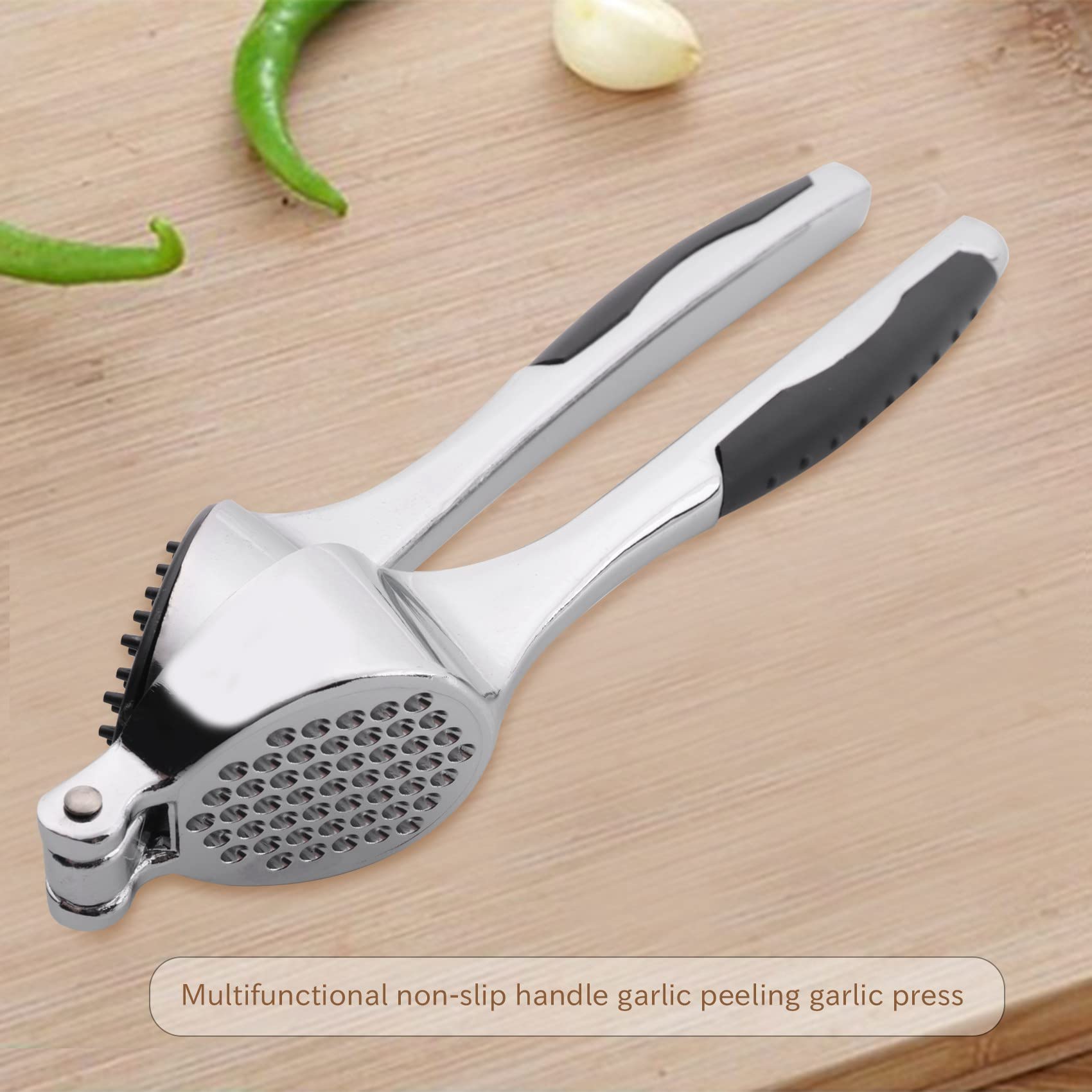 1 X Multifunktionaler Knoblauchstampfer Und Mühle