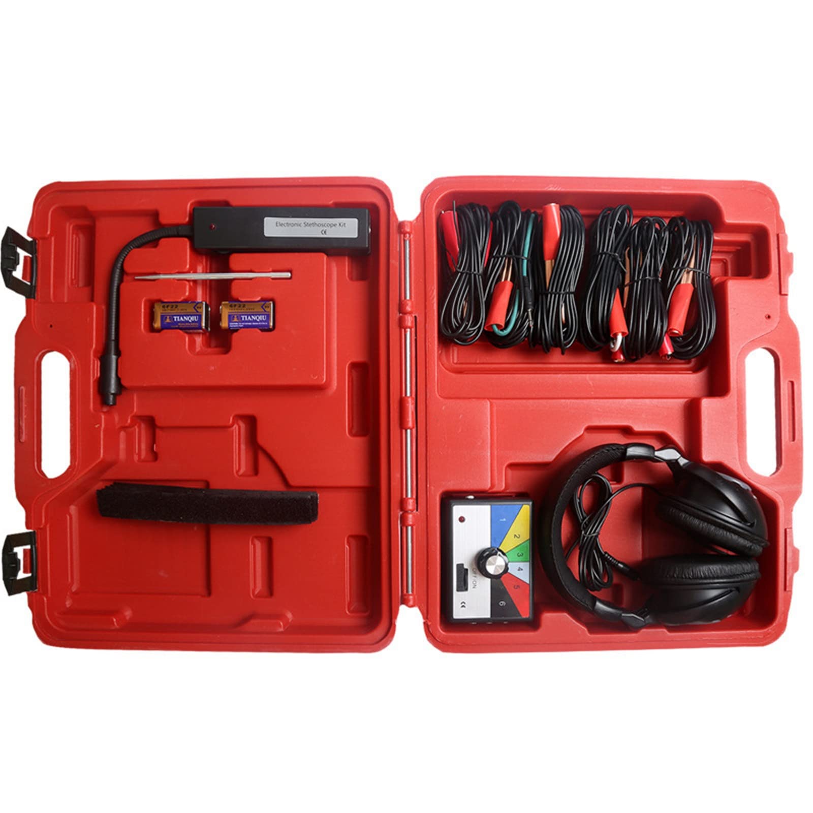 Kit De Estetoscopio Electrónico Motor Caja De Cambios Radiador Detector De Fallas Herramienta De Diagnóstico Reparación Automóviles Herramienta Inspección Estetoscopio Mecánico Electrónico