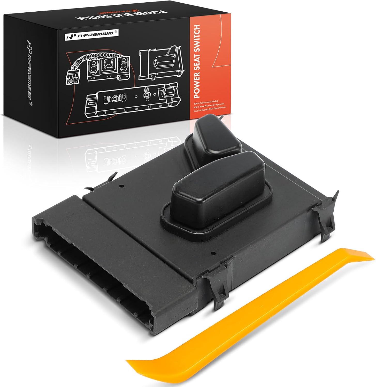 A-Premium Power Seat Adjuster Switch Compatible with Dodge Dart 2013 2014 2015 2016, Replace# 5156107AA