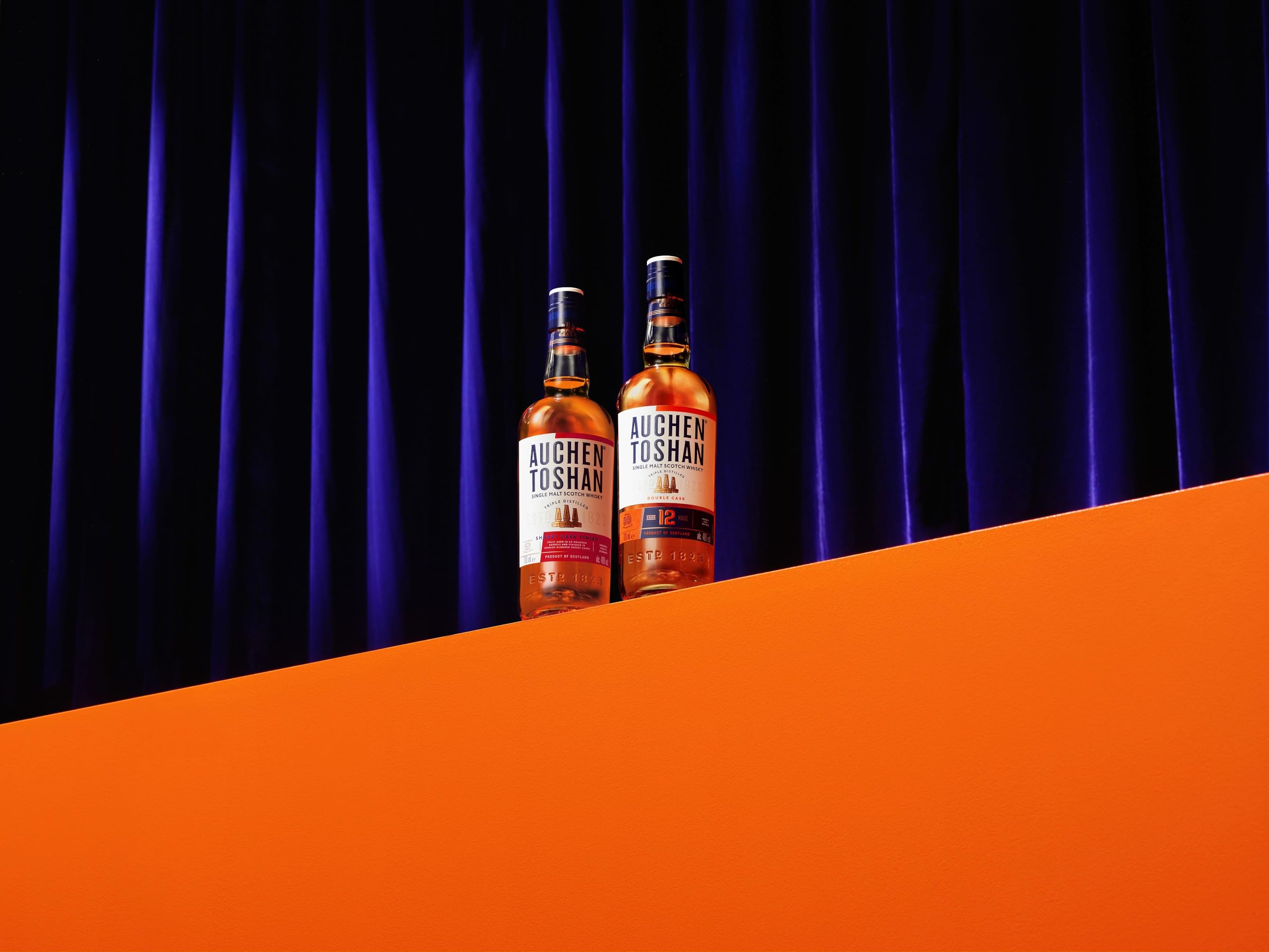 Auchentoshan Sherry Cask Finish - Single Malt Scotch Whisky - mit Geschenkverpackung - Dreifach destilliert - Fruchtig & Mild - Noten von Karamell, Rosinen & Gewürzen - 40% Vol - 700ml Einzelflasche