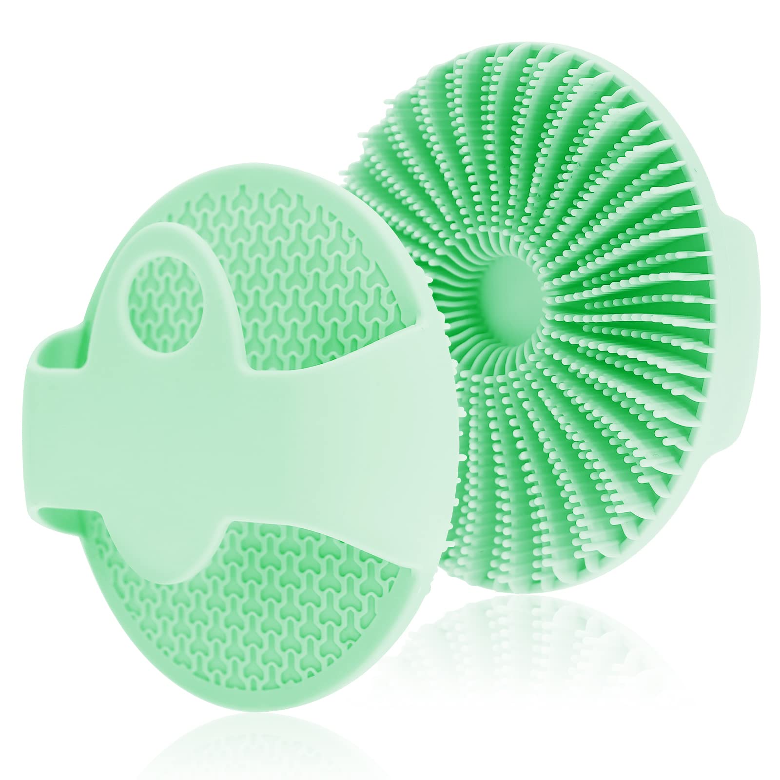 Silicone Body Scrubber, New Upgrade Multifunction Exfoliator Body Scrubber For Effective Shower Scrubber For Body, Ergonomic No-Slip Handle And Easier Product Foam Silicone Body Scrubber For Men