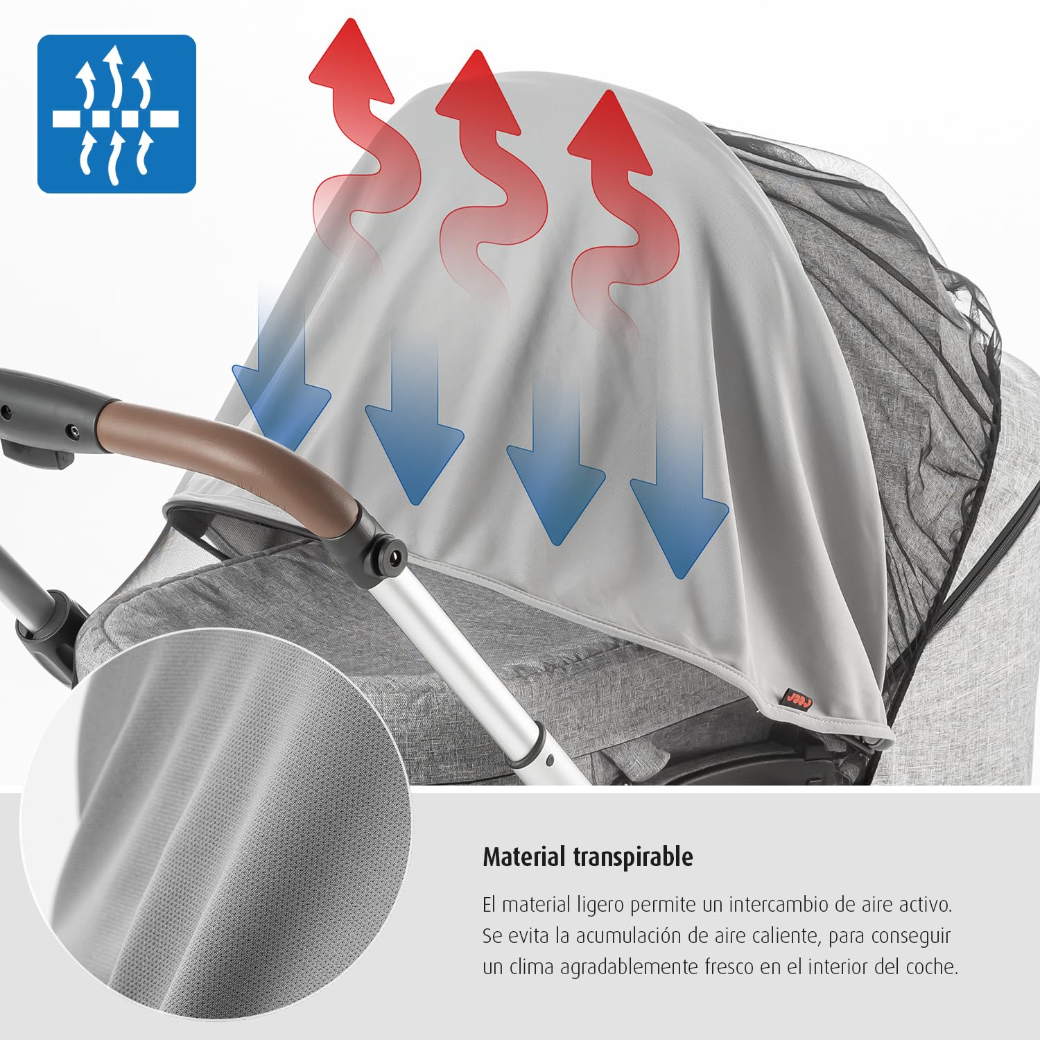 reer ShineSafe Bite pantalla solar y mosquitera