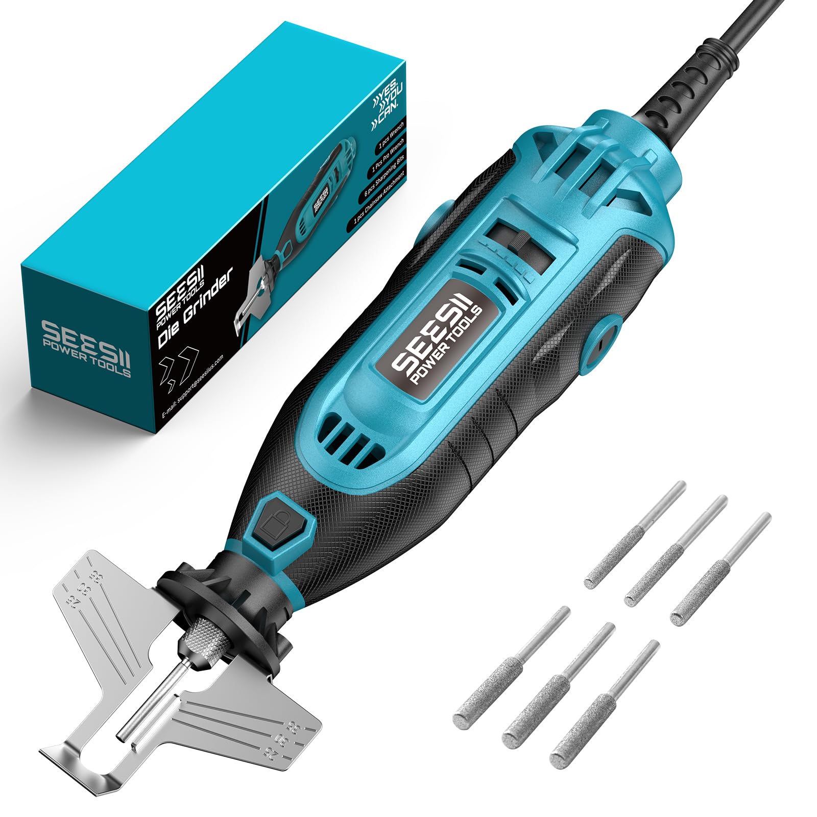 SEESII Electric Chainsaw Sharpener