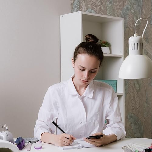 Miniatura 7 de PATIKIL Bolígrafos de gel negro, 24 unidades, punta fina, barra negra transparente, bola de rodillo de 0.020 in, bolígrafos de tinta de gel de 5.630