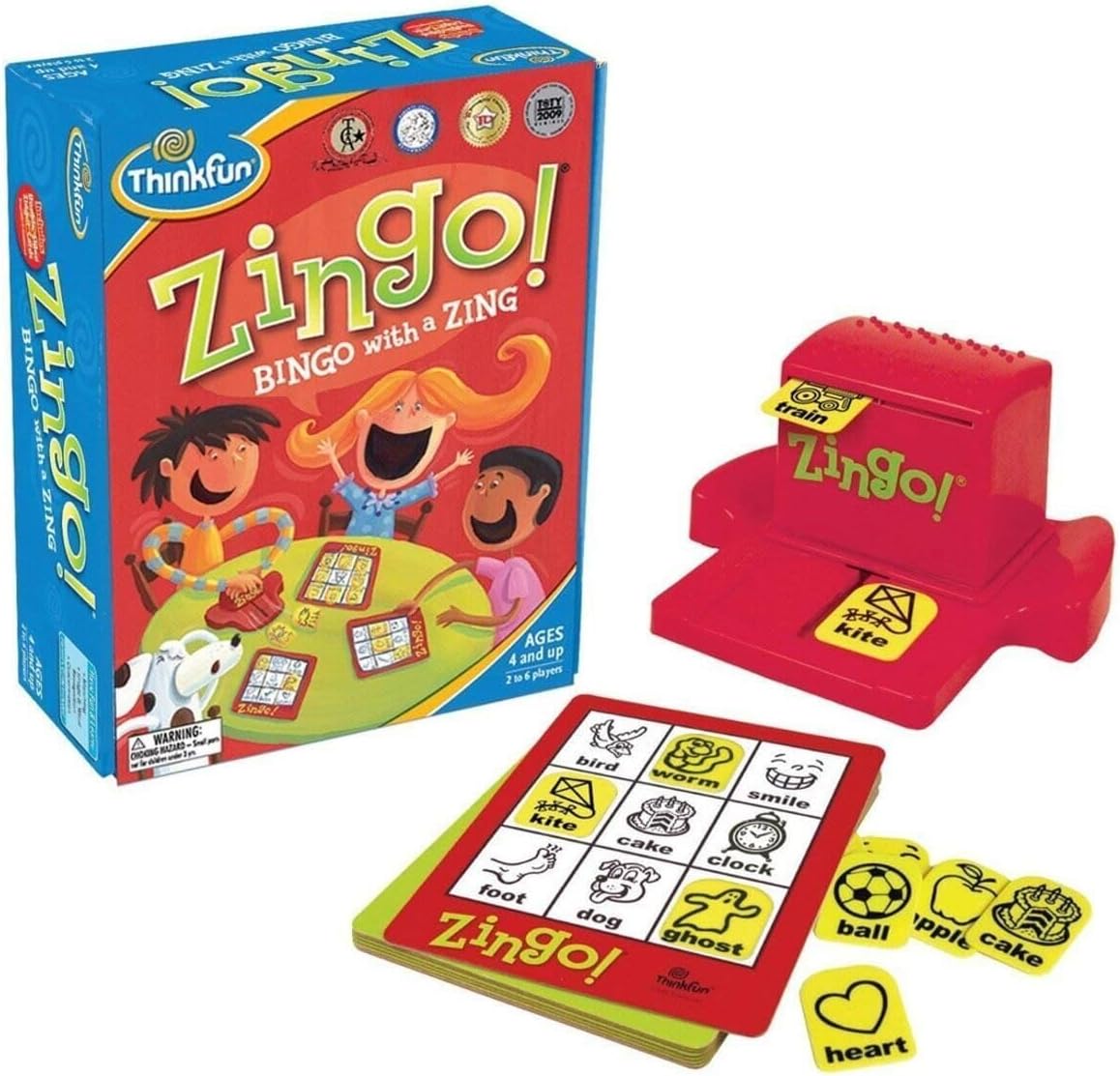 4 Pack THINK FUN ZINGO