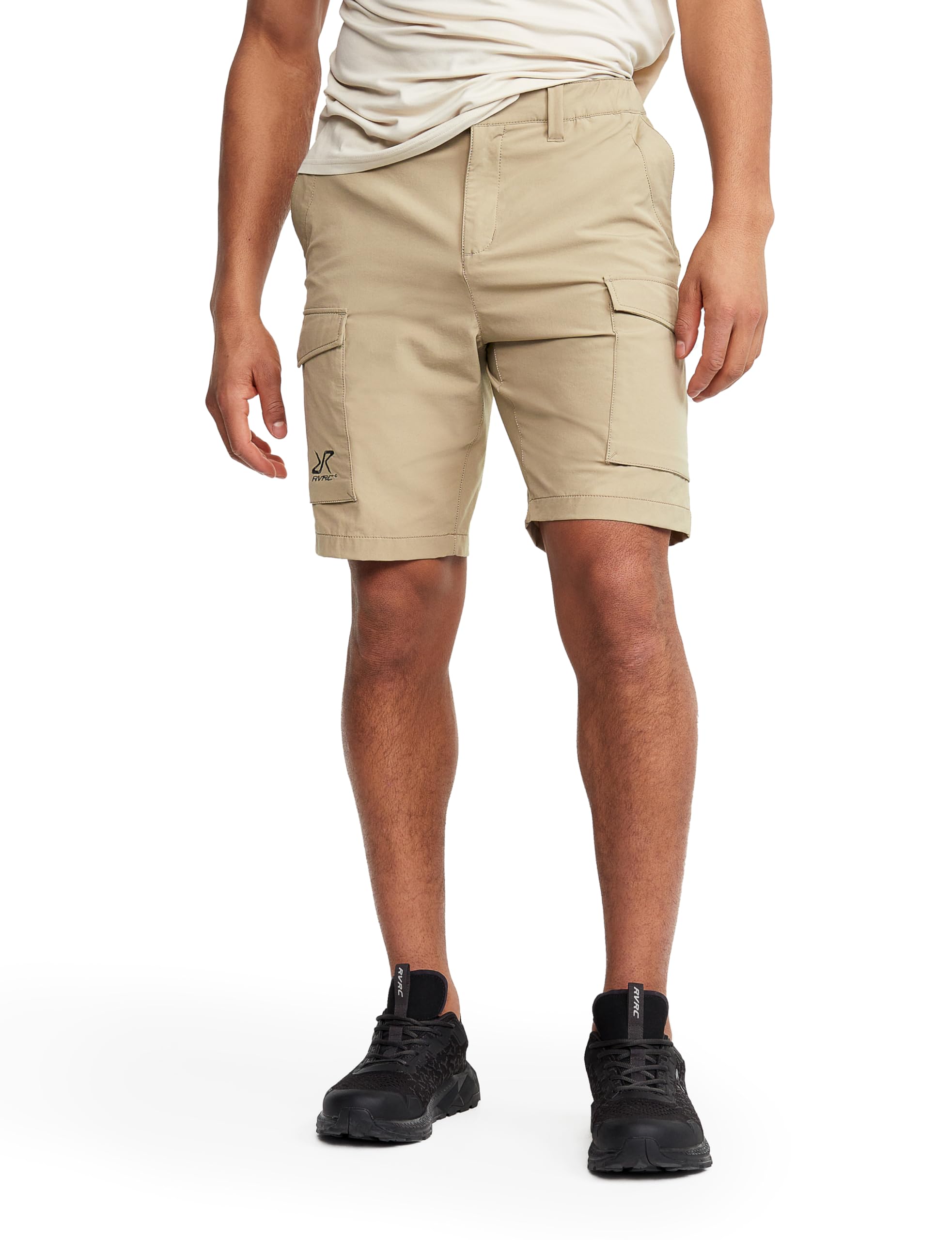 RevolutionRace Adventure Cargo Stretch Shorts für Herren, Leichte und Praktische Wandershorts