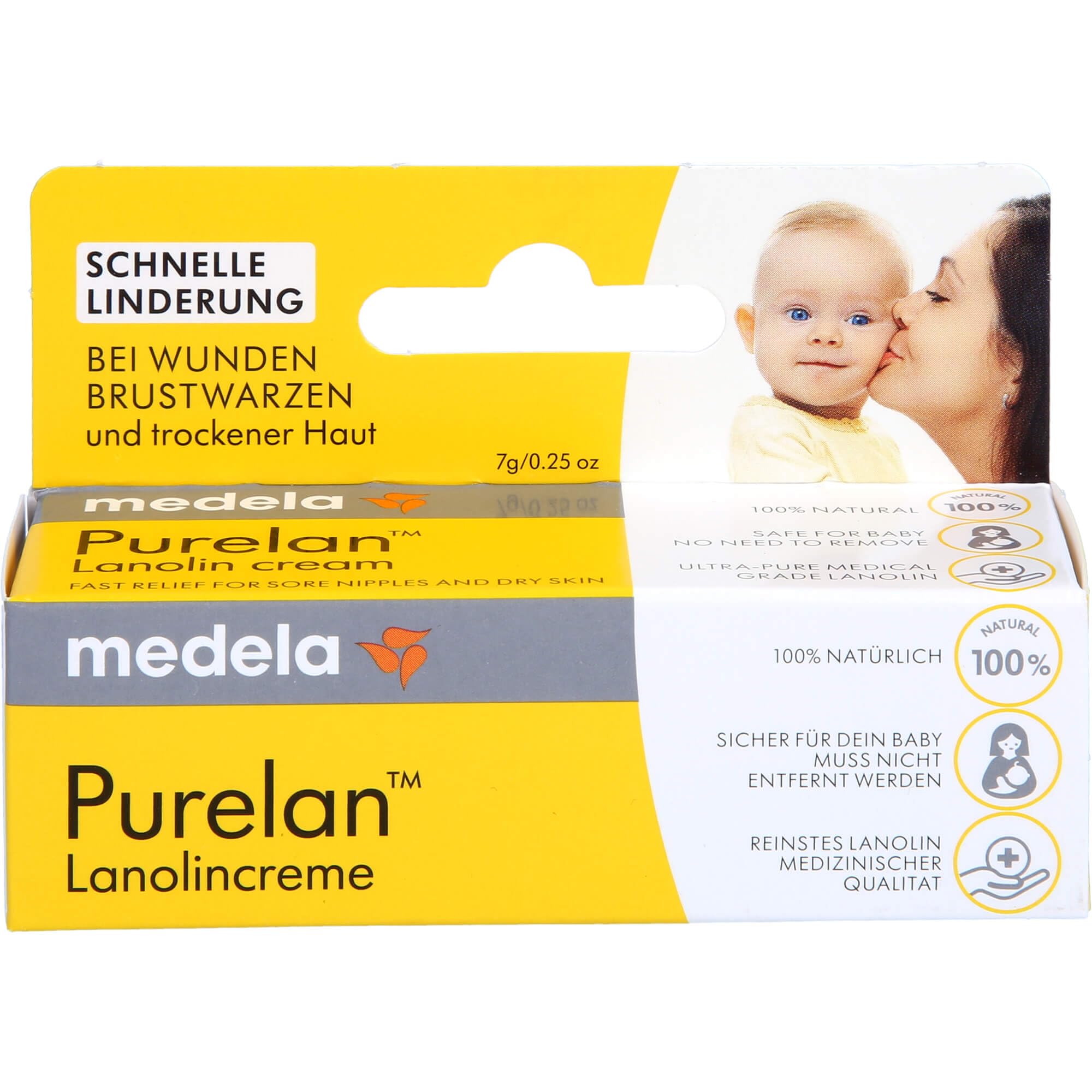 Medela Purelan™ Lanolin Nipple Ointment 7 G
