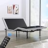 Queen Adjustable Bed Frame,Wireless Remote, Dual USB Ports,Ergonomic Upholstered Bed Frame, Lift Motor, Under Bed Lighting, Independent Head and Foot Tilt