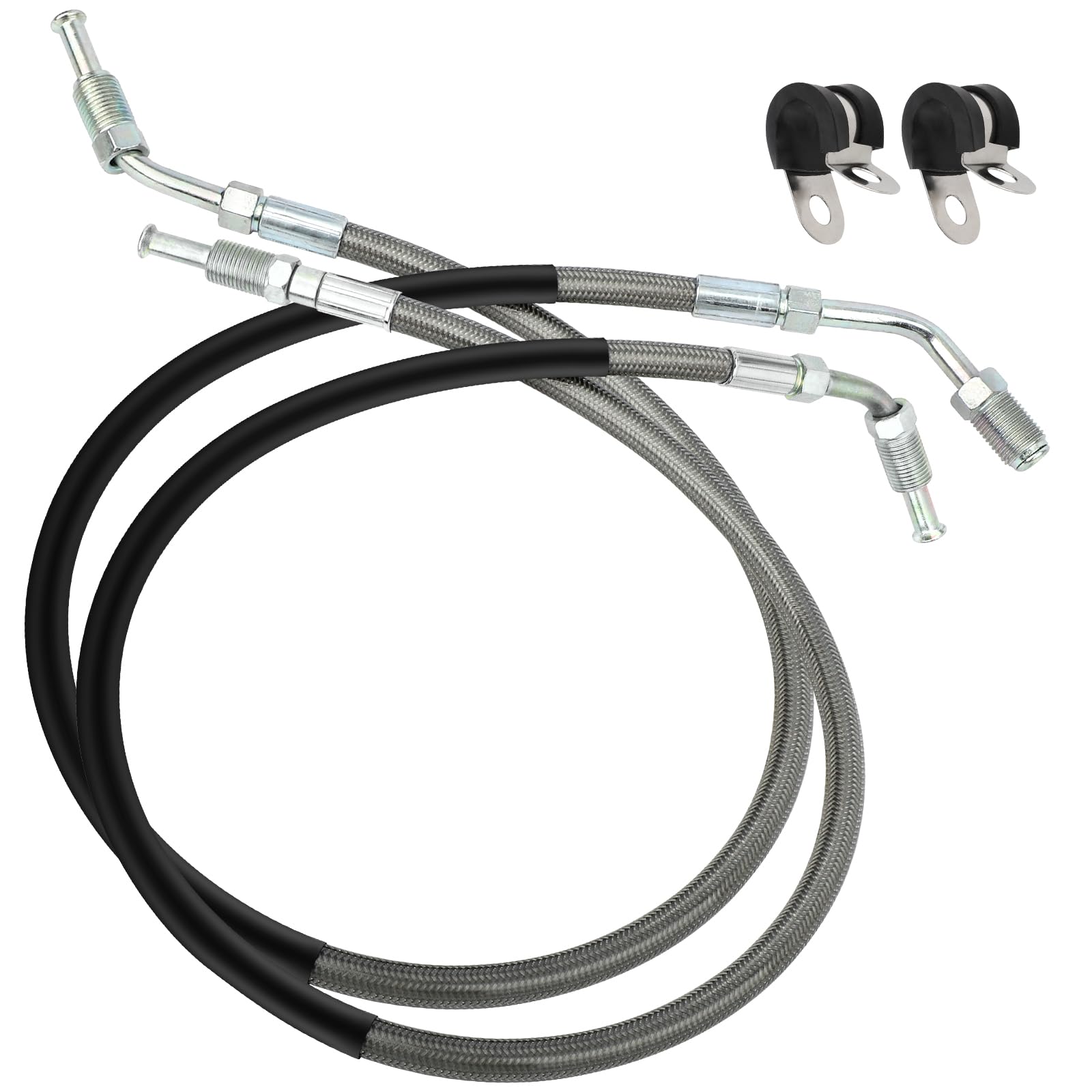 Amazon.com: Front Left & Right Brake Hose Line for Polaris 