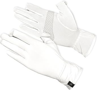 Driving Gloves Women Uv Protection, Sun Gloves 50 SPF + UV Blocking for Hand Glove Non-Slip & Touchscreen U-S-5G
