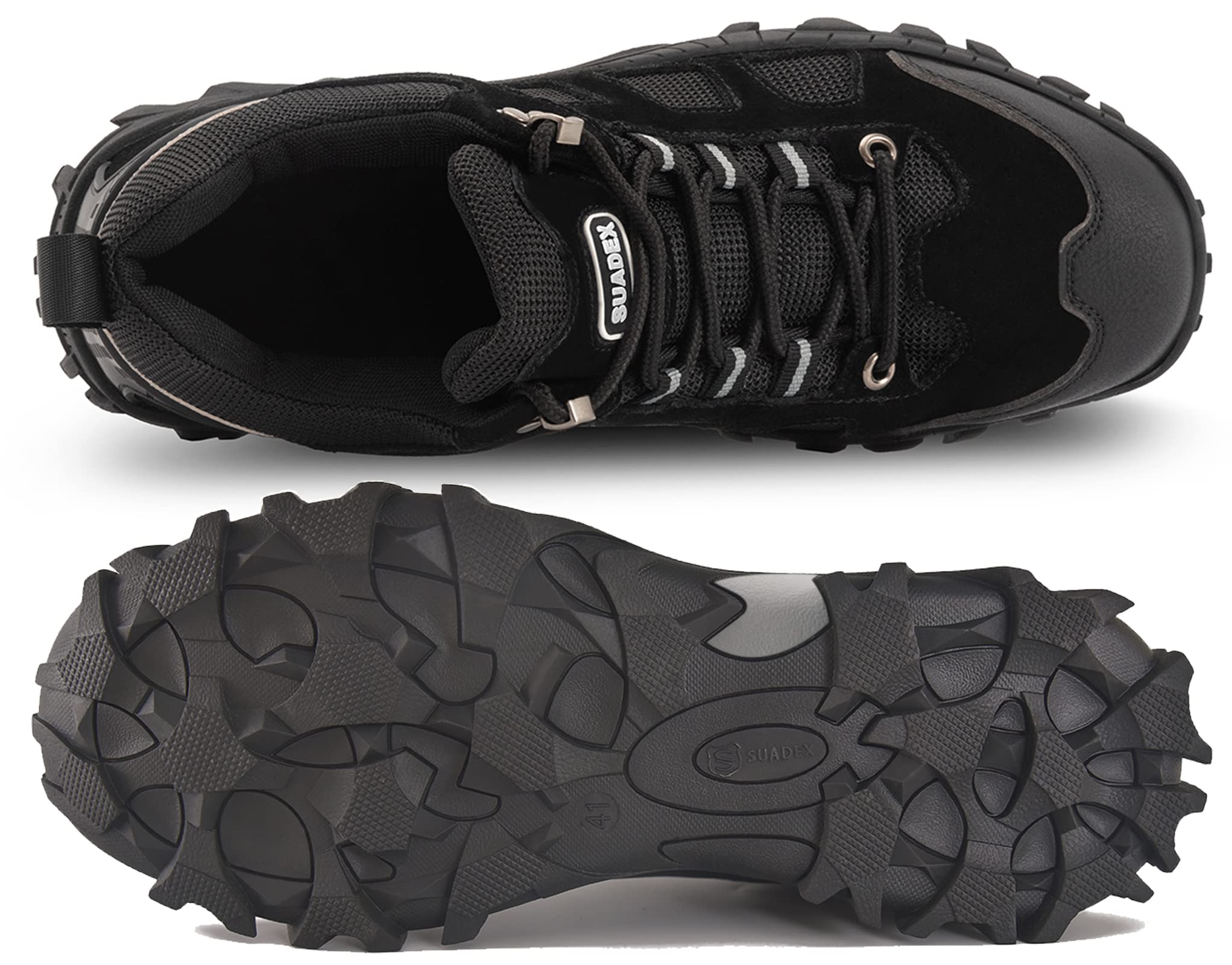 SUADEX obuwie antyfortunistyczne męskie buty damskie buty robocze męskie 37-48 EU, 1875 Czarny, 41 EU