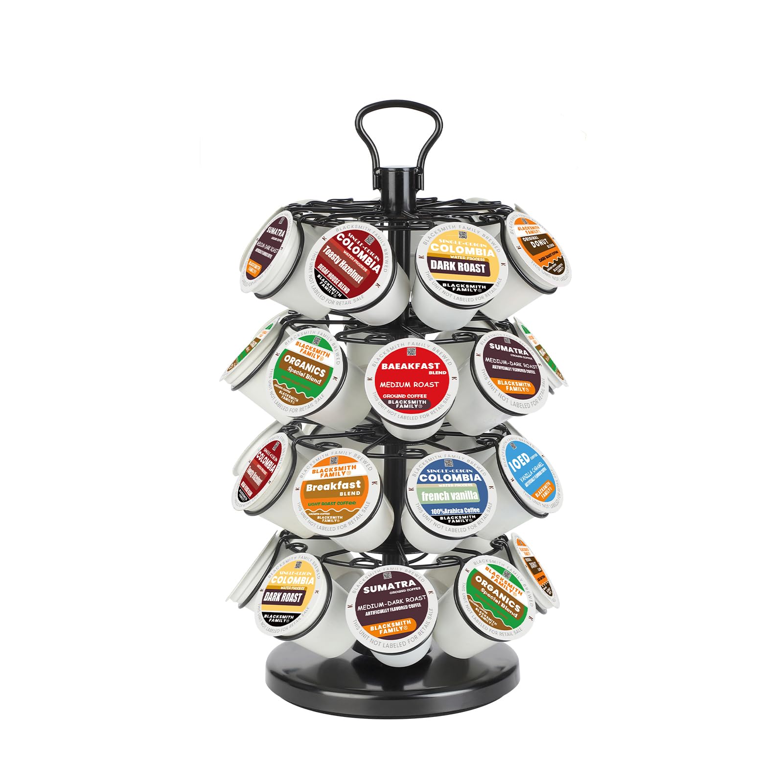 Support de rangement pour dosettes de café K à assemblage facile