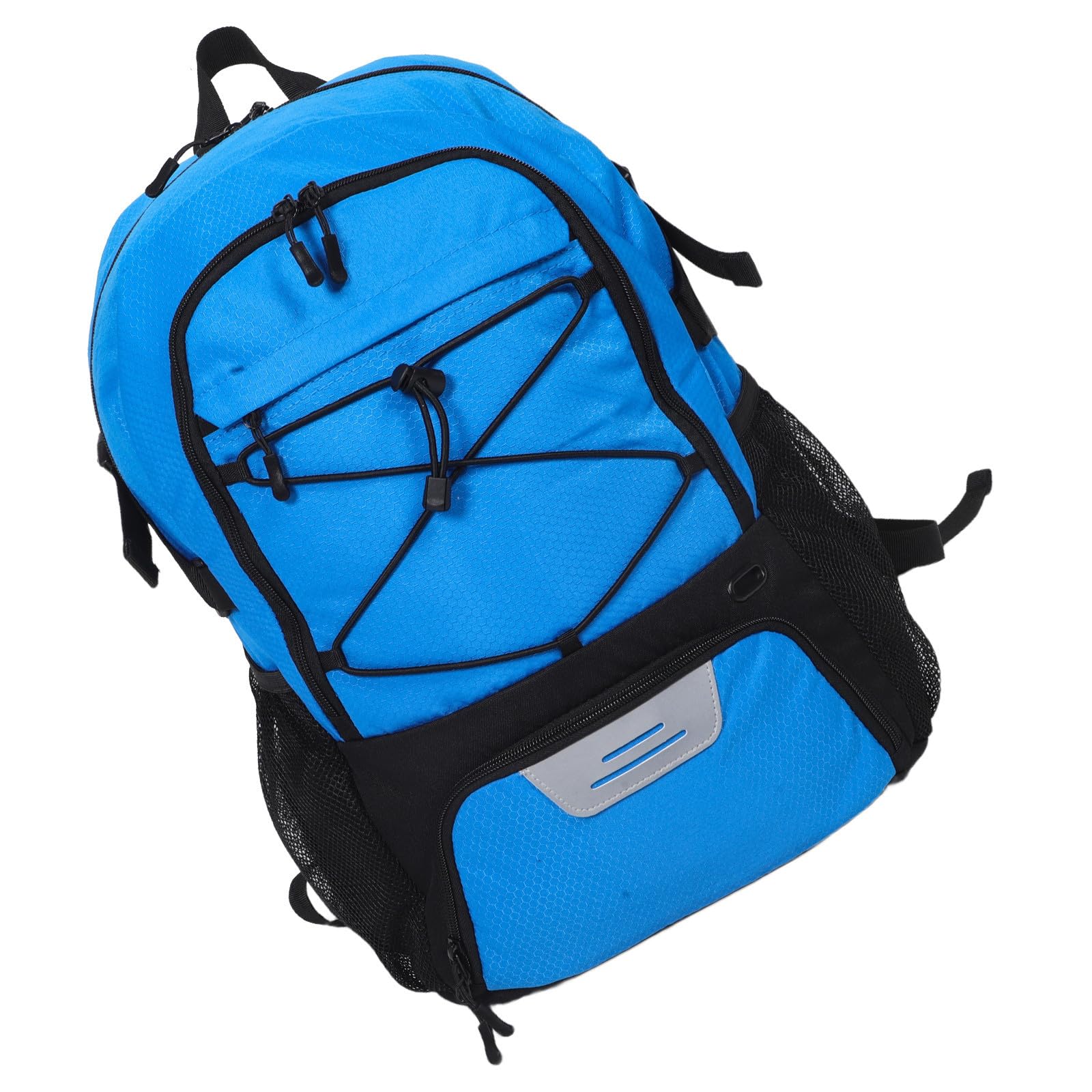 Tofficu Mochila Deportiva Azul de Tela Oxford Compartimento para Zapatos y Sistema Cómodo para Llevar, Compatible Baloncesto y Fútbol para Adolescentes y Adultos