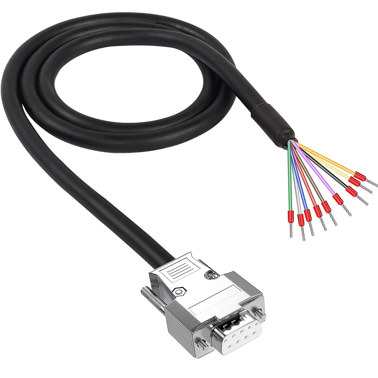 XMSJSIY DB9 Connector Adapter Cable, DSUB 9Pin RS232 RS485