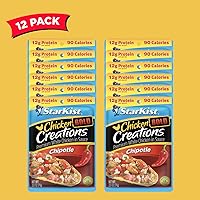 Vista 154 de StarKist Chicken Creations, Chicken Salad (ensalada de pollo), bolsa de 5 oz “tamaño grande”, paquete de 12