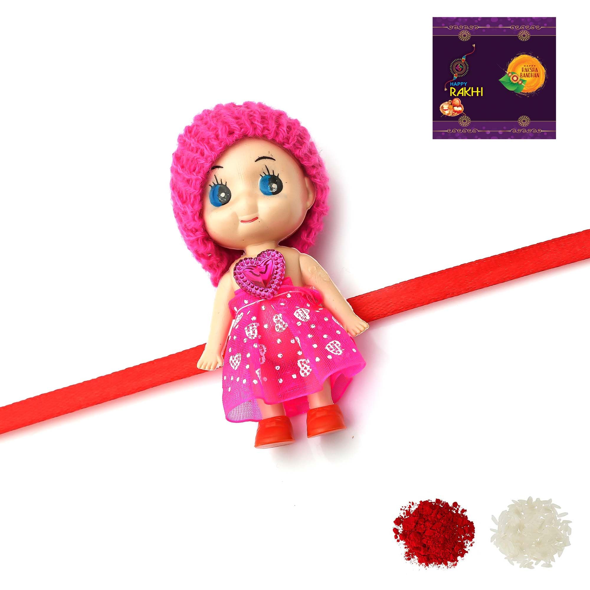 RA-Rock Woolan Dall Rakhi for Kids Little Sister Girls| Rakshybandhan (B0C9M4K8FK) Amazon Price History, Amazon Price Tracker