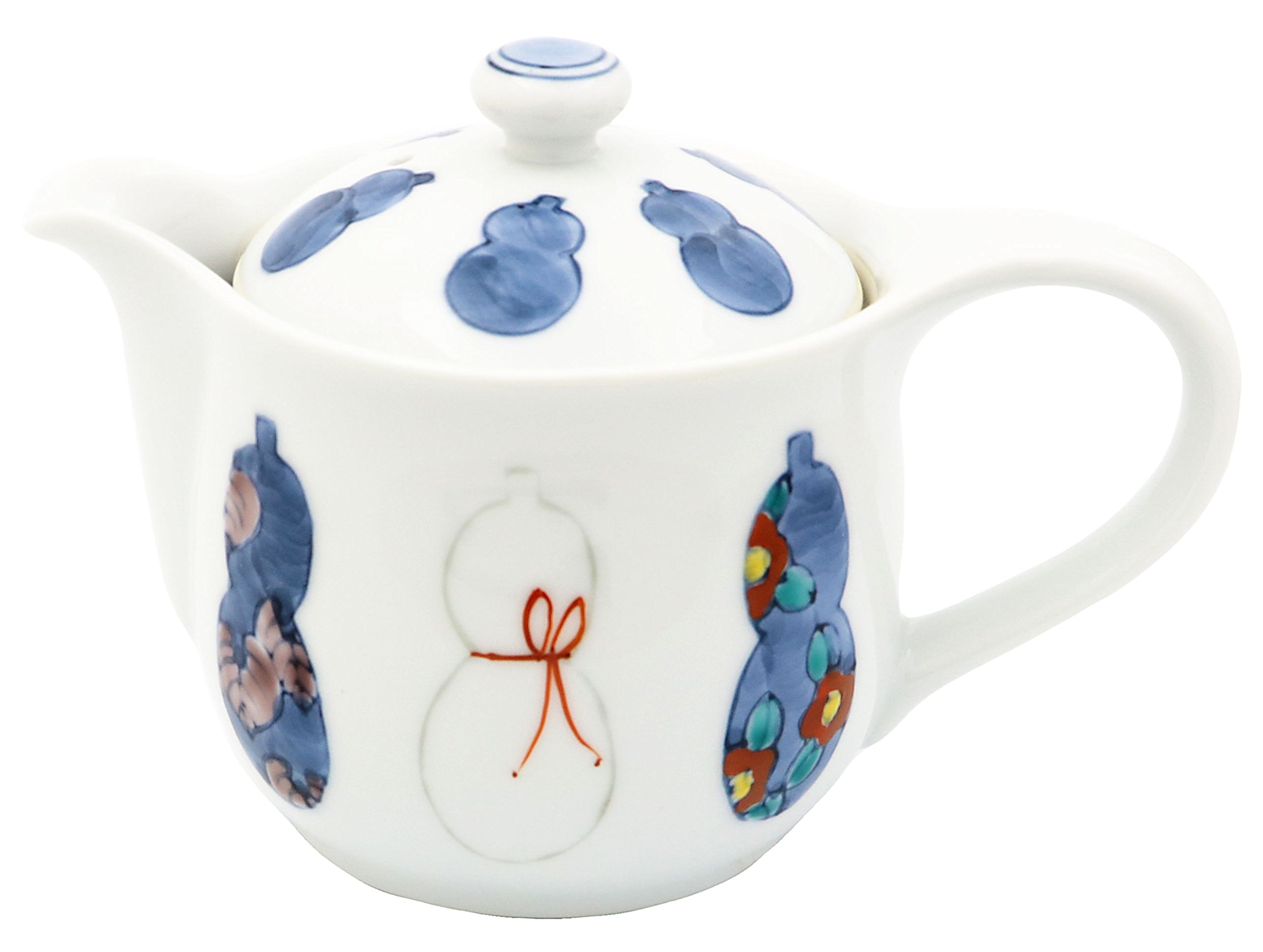 伊万里　陶磁器ポット Amazon｜伊万里焼 徳七窯 ポット 伊万里瓢箪｜ティーポット