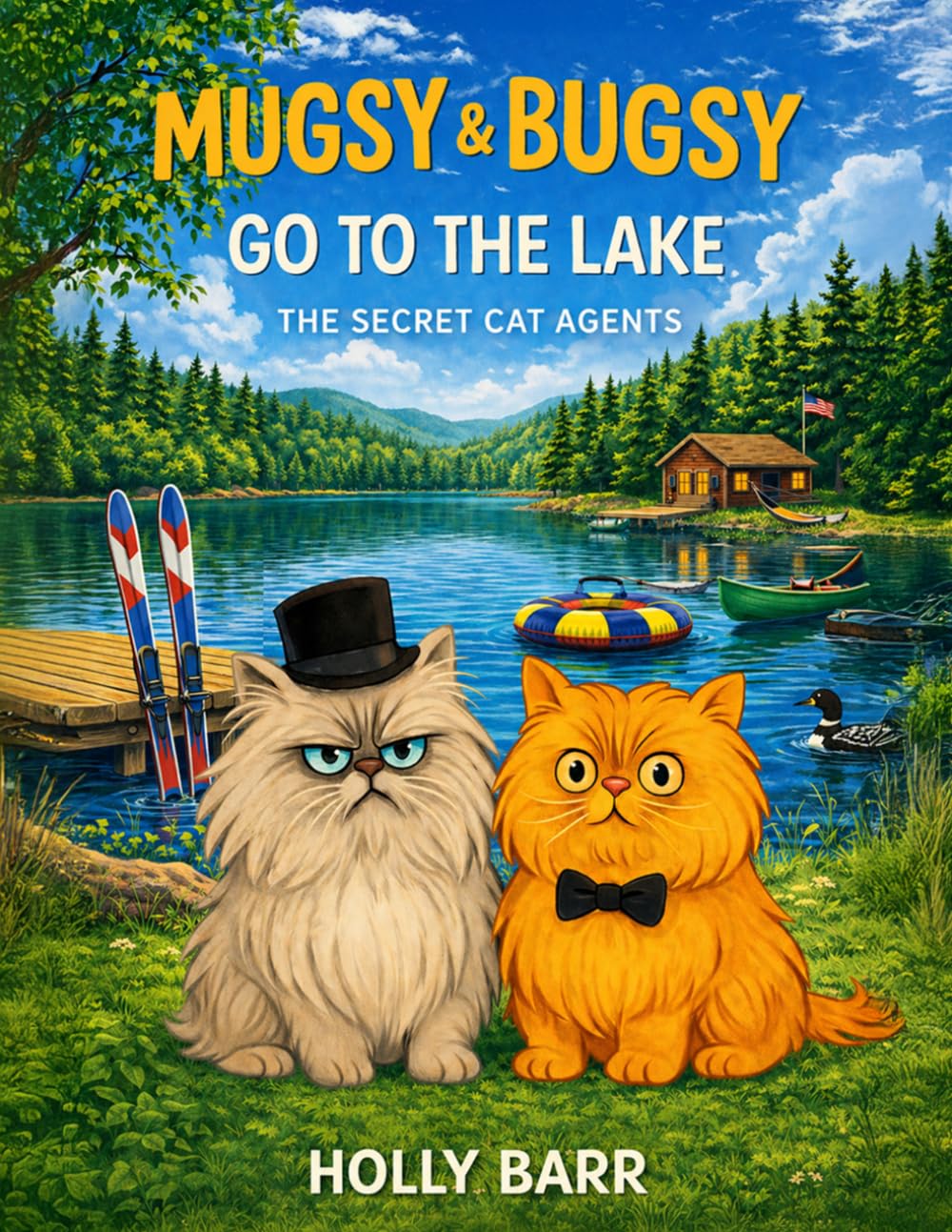 Mugsy & Bugsy Go to the Lake: The Secret Cat Agents (Mugsy & Bugsy The Secret Cat Agents)