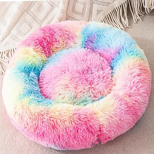 Miniatura 3 de Cama pequeña para gatos, cama nido para perro, cama redonda para conejo, cama para mascotas, cama pequeña para gatitos, cama cálida y esponjosa,