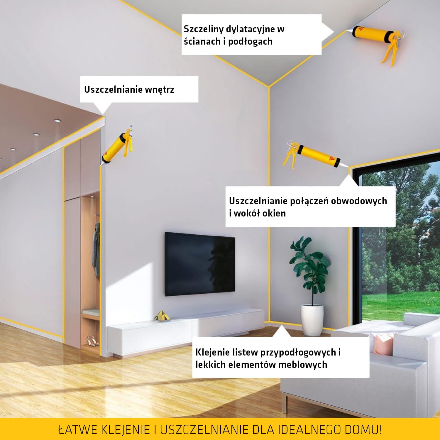 SIKA - Klej uszczelniacz - Sikaflex-11FC Purform - Ceglastyy - 300ml | Uniwersalny klej i uszczelniacz - Do wnętrz i na zewnątrz - Przyczepność do wielu podłoży