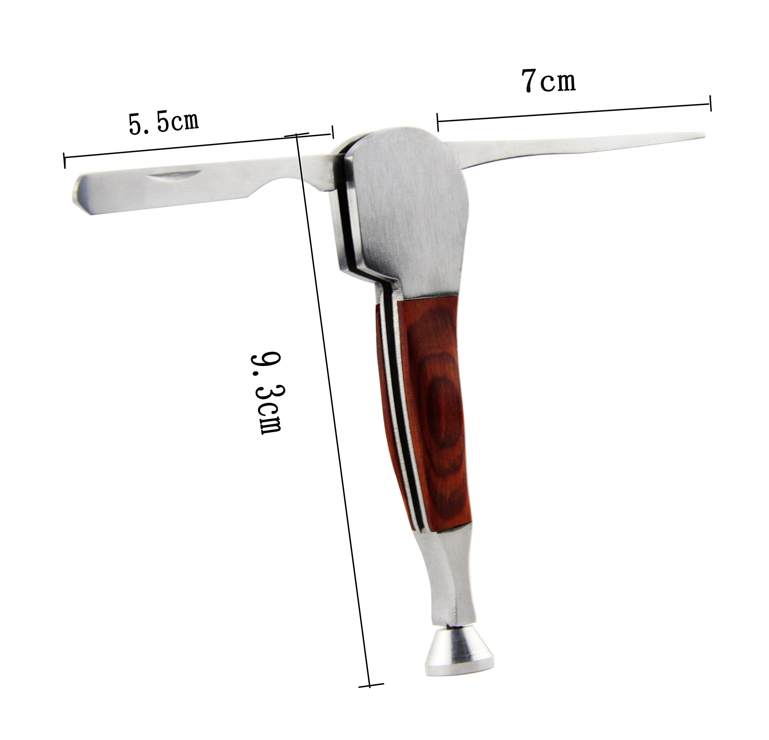 Grattoir Multifonction 3 En 1 En Acier Inoxydable Pour Tuyaux