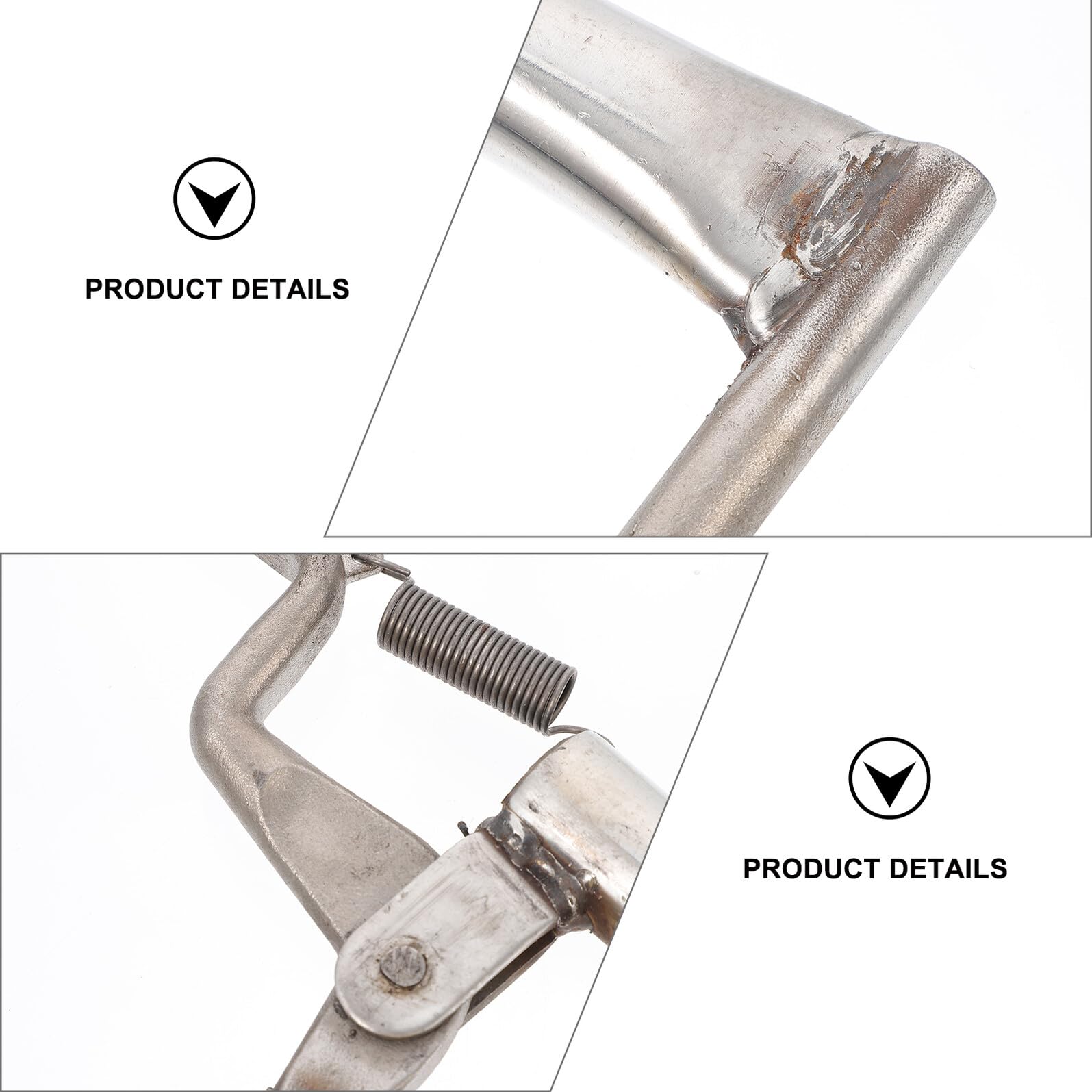 Angoily 2 Piezas Acero Inoxidable con Elástico para Transporte Seguro y Cómodo de Herramienta Portátil para Albañilería Ergonométrica